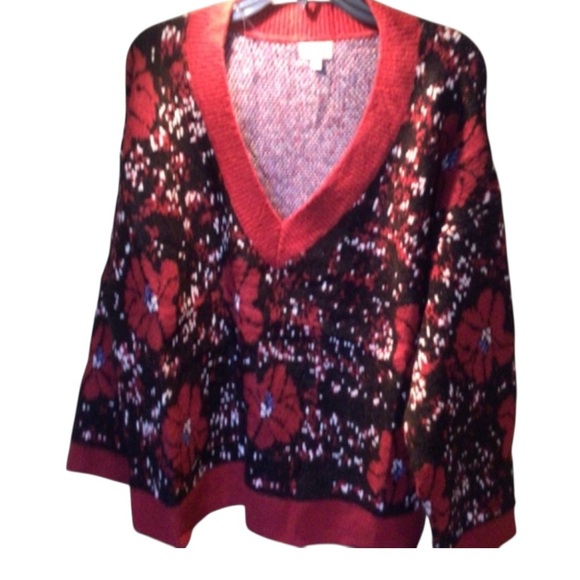 POL Sweaters - Women’s POL Floral Pullover Sweater – Size L
